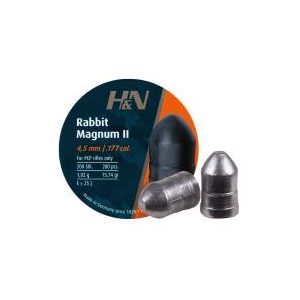 Haendler & Natermann Pellets and BBs 1 H&N Rabbit Magnum II .177 Cal, 15.74 gr - 200 ct 0.177