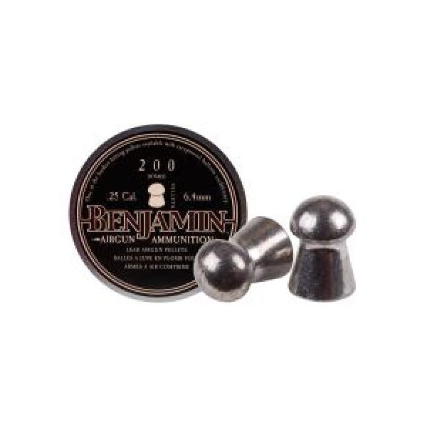 Benjamin Pellets and BBs 1 Benjamin Premier .25 Cal, 27.8 gr - 200 ct 0.25