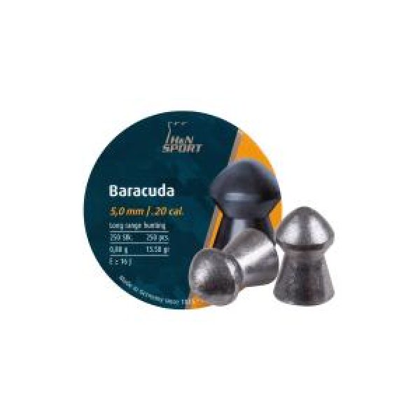 Haendler & Natermann Pellets and BBs 1 H&N Baracuda .20 Cal, 13.27 gr - 250 ct 0.20