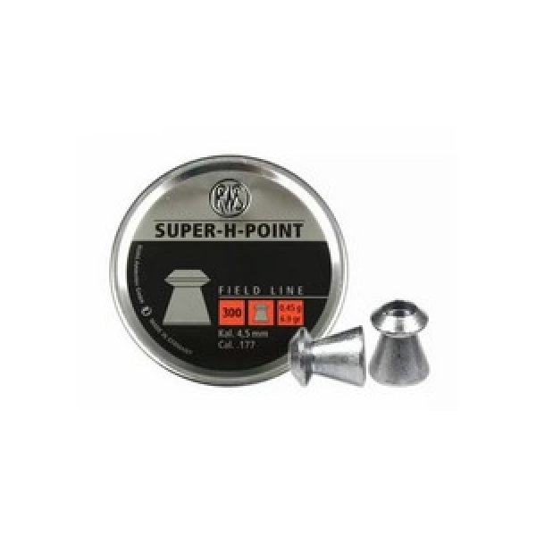 Rws Pellets and BBs 1 RWS Super-H-Point .177 Cal, 6.9 gr - 300 ct 0.177