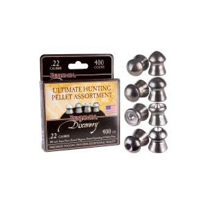 Benjamin Pellets and BBs 1 Benjamin Discovery Hunting Assortment .22 Cal - 400 ct 0.22
