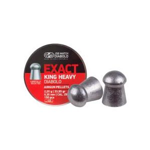Jsb Pellets and BBs 1 JSB Diabolo Exact King Heavy .25 Cal, 33.95 gr - 150 ct 0.25