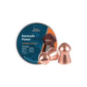 Haendler & Natermann Pellets and BBs 1 H&N Baracuda Power .177 Cal, 10.65 gr - 300 ct 0.177
