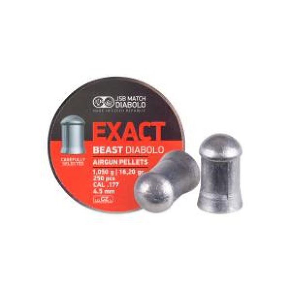 Jsb Pellets and BBs 1 JSB Diabolo Exact Beast .177 Cal 16.2 gr - 250 ct 0.177