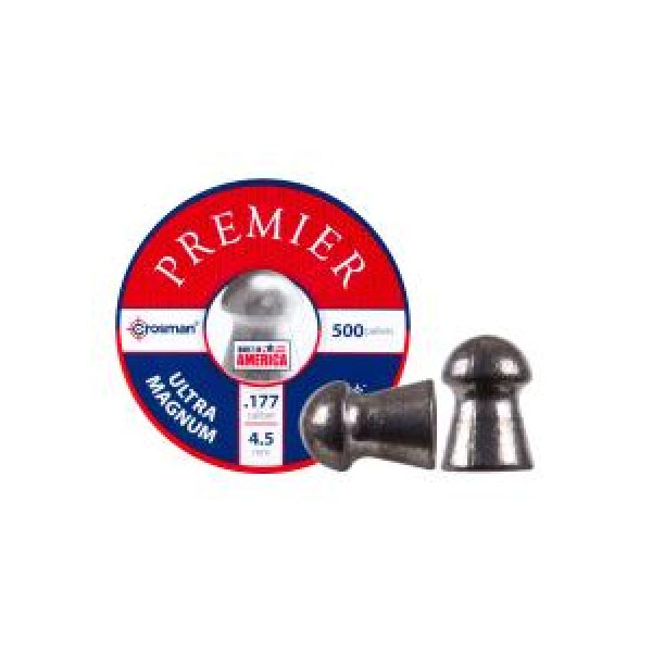 Crosman Pellets and BBs 1 Crosman Premier Ultra Magnum .177 Cal, 10.5 gr - 500 ct 0.177