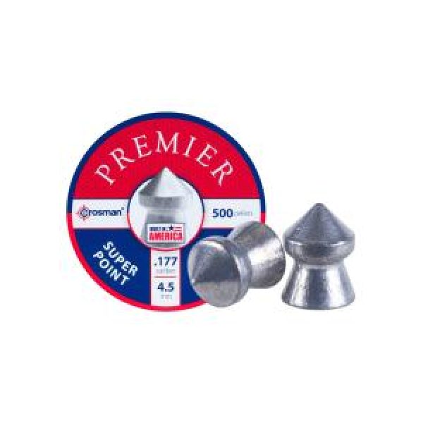 Crosman Pellets and BBs 1 Crosman Premier Super Point .177 Cal, 7.9 gr - 500 ct 0.177
