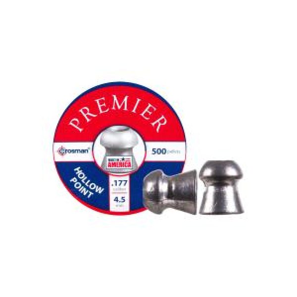Crosman Pellets and BBs 1 Crosman Premier Hollow Point .177 Cal, 7.9 gr - 500 ct 0.177