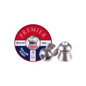 Crosman Pellets and BBs 1 Crosman Premier Hollowpoint .22 Cal, 14.3 gr - 500 ct 0.22