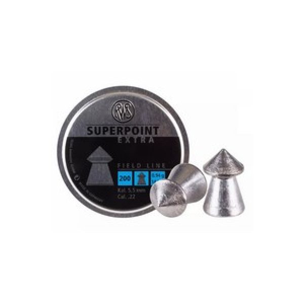 Rws Pellets and BBs 1 RWS Superpoint .22 Cal, 14.5 gr - 200 ct 0.22
