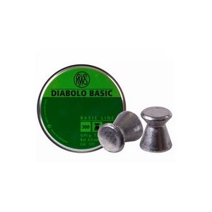 Rws Pellets and BBs 1 RWS Diabolo Basic .177 Cal, 7.0 gr - 300 ct 0.177