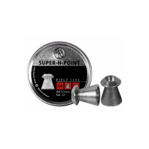 Rws Pellets and BBs 1 RWS Super-H-Point .22 Cal, 13.9 gr - 200 ct 0.22