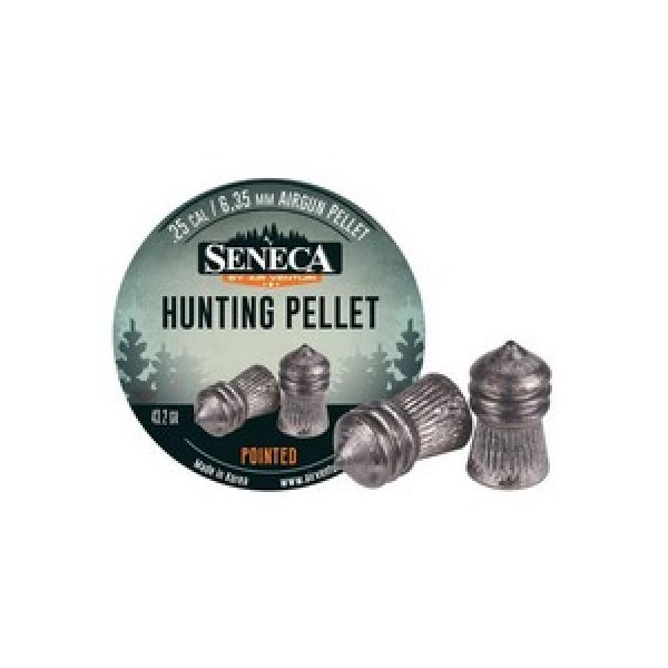 Seneca Pellets and BBs 1 Seneca Hunting Pellets, .25 Cal, 43.2 gr - 83ct 0.25