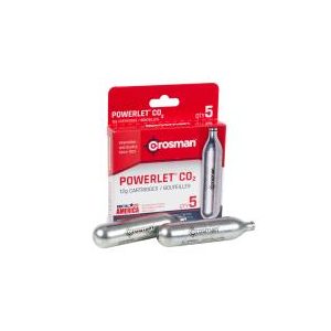 Crosman Air Gun Accessory 1 Crosman 12 gram CO2, 5 Pack
