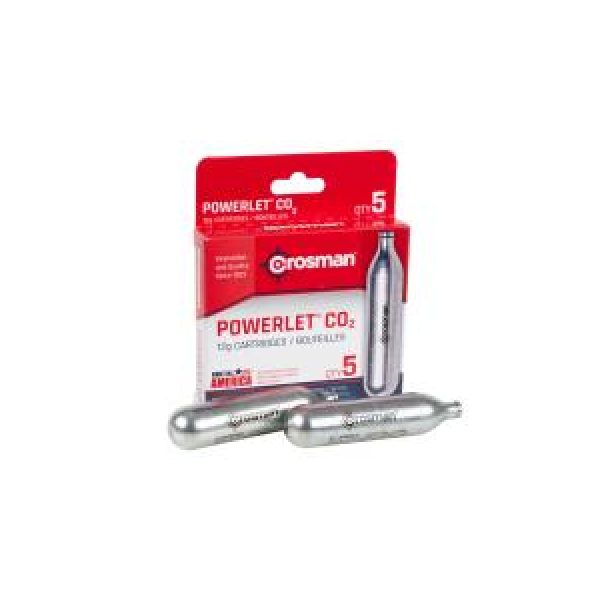 Crosman Air Gun Accessory 1 Crosman 12 gram CO2, 5 Pack