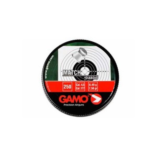 Gamo Pellets and BBs 1 Gamo Match .177 Cal, 7.56 gr - 250 ct 0.177