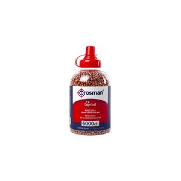Crosman Pellets and BBs 1 Copperhead .177 Cal, 5.1 Grains, BBs, 6000ct 0.177