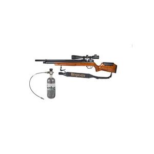 Benjamin Air Rifle 1 Benjamin Marauder Hunter Combo, Wood, .25 cal 0.25