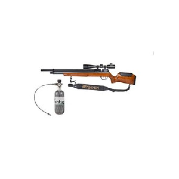 Benjamin Air Rifle 1 Benjamin Marauder Hunter Combo, Wood, .22 cal 0.22