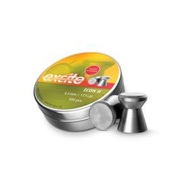 Haendler & Natermann Pellets and BBs 1 H&N Excite Econ II .177 cal, 7.4gr - 500ct. 0.177