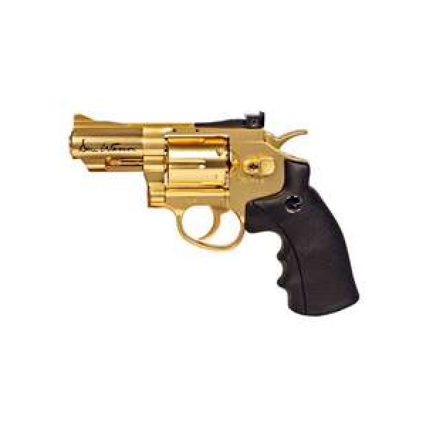 Dan Wesson Air Pistol 1 Dan Wesson 2.5" BB Revolver, Gold 0.177