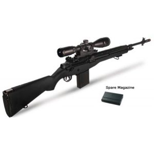 See Airsoft Rifle 1 Electric UTG M14 Sniper Rifle Black FPS-340 Airsoft Gun
