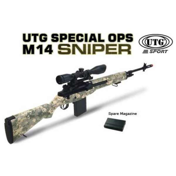 See Airsoft Rifle 1 Electric UTG M14 Sniper Rifle FPS-340 Airsoft Gun
