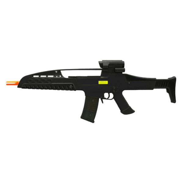 See Airsoft Rifle 1 Electric XM8 Black Assault Rifle FPS-330 Collapsible Stock Airsoft Gun