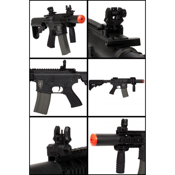 See Airsoft Rifle 2 Elite Force M4 CQC FPS-325 Airsoft Rifle