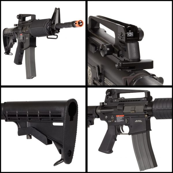 See Airsoft Rifle 2 G&G GR16 Carbine M16 Assault Rifle Electric Airsoft Gun