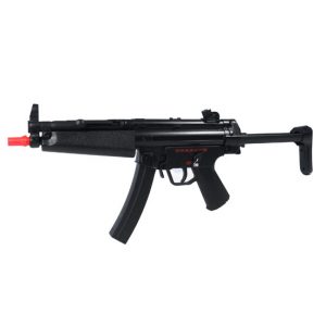 See Airsoft Rifle 1 ICS Electric MP5A64 Submachine Gun FPS-360 Collapsible Stock, Double Magazines Airsoft Gun
