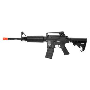 See Airsoft Rifle 1 ICS Smith & Wesson Electric M4A1 Carbine Rifle FPS-420 Collapsible Stock Airsoft Gun