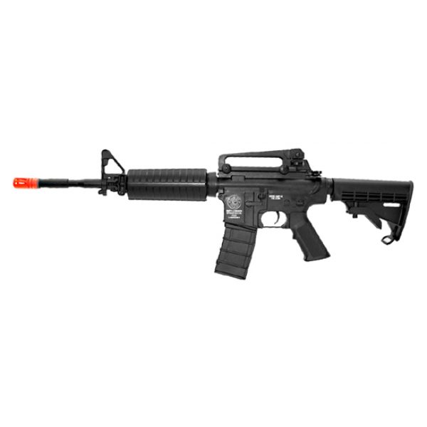 See Airsoft Rifle 1 ICS Smith & Wesson Electric M4A1 Carbine Rifle FPS-420 Collapsible Stock Airsoft Gun