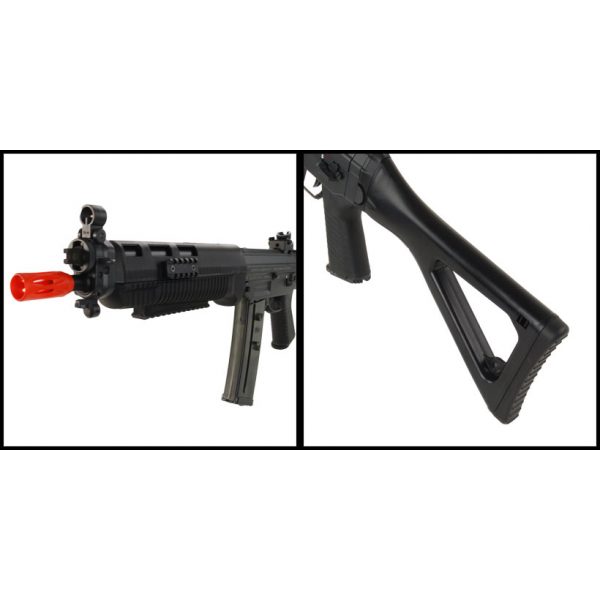 See Airsoft Rifle 2 ICS Swiss Arms Sig 551 Swat FPS-340 AEG Electric Airsoft Rifle