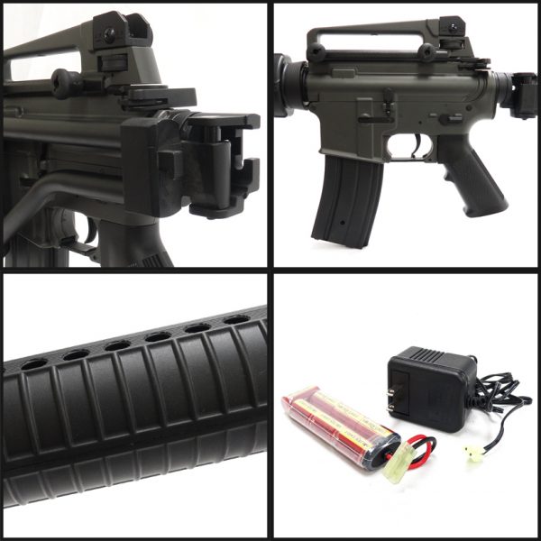 See Airsoft Rifle 2 Jing Gong M4-F Carbine Electric Airsoft Rifle