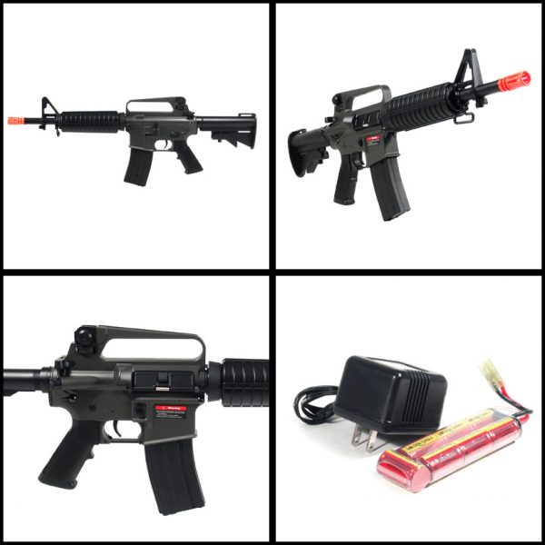 See Airsoft Rifle 2 Jing Gong W733 M4 Electric Airsoft Rifle