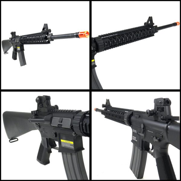 See Airsoft Rifle 2 KWA KM16 SR-12 Rifle FPS-500 Electric Airsoft Gun