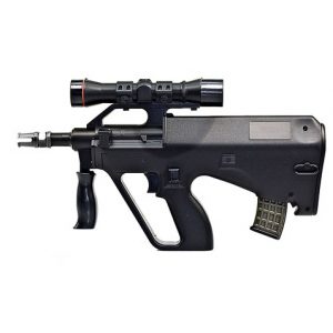 See Airsoft Rifle 1 Mini Electric Aug Airsoft Gun with Scope