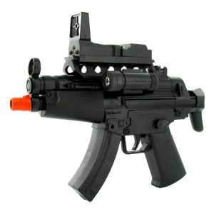 See Airsoft Rifle 1 Mini Electric MP5 FPS-150 Flashing Lights, Flashlight Airsoft Gun