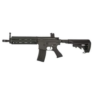 See Airsoft Rifle 1 Refurbished AEG Electric JG6621 Extendable Stock FPS-370 HK416 Style Airsoft Gun