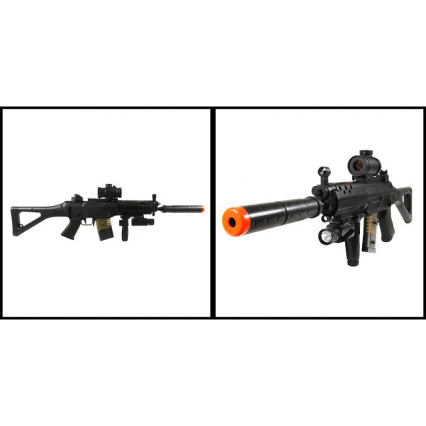 See Airsoft Rifle 2 Refurbished AEG Electric M82 Assault Rifle FPS-200 Airsoft Gun
