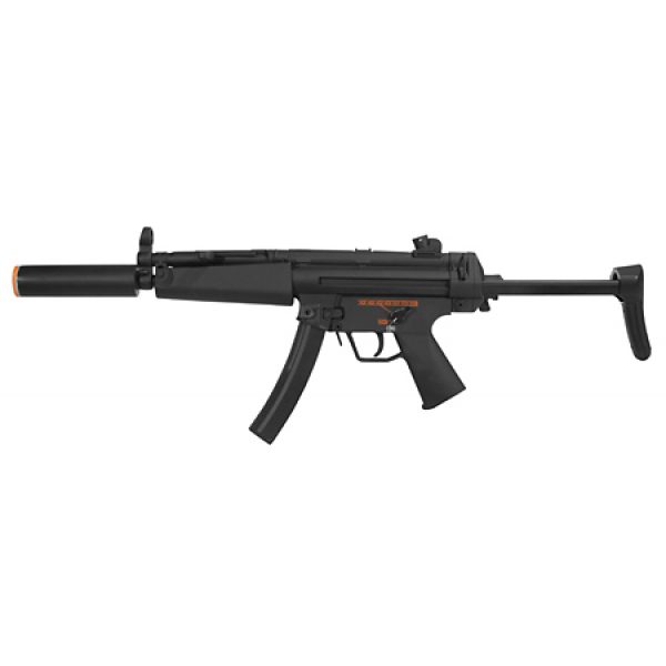 See Airsoft Rifle 1 Refurbished AEG Electric MP5 Sub Machine Gun FPS-300, 1/1 Scale, Adjustable Stock Airsoft Gun 795M M545 Style
