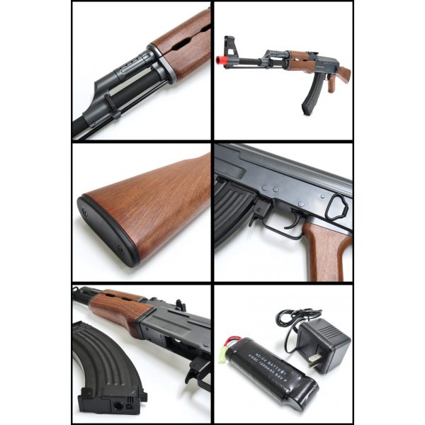 See Airsoft Rifle 2 Refurbished CYMA Electric AK-47 Assault Rifle FPS 300 Airsoft Gun