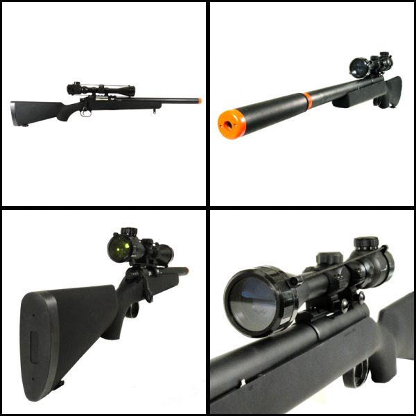 See Airsoft Rifle 2 Spring Jing Gong BAR-10G Bolt Action Sniper Rifle FPS-460 Airsoft Gun
