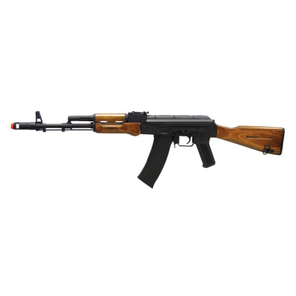 See Airsoft Rifle 1 Refurbished CYMA Electric AK47 Real Wood Full Metal Rifle FPS-390 Compensator Airsoft Gun