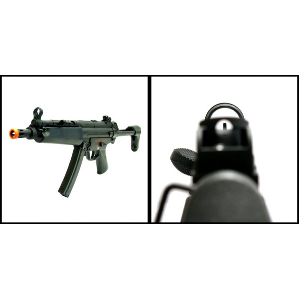 See Airsoft Rifle 2 Refurbished CYMA Electric MP5A3 Submachine Gun FPS-395 Retractable Stock Airsoft Gun