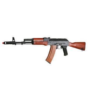 See Airsoft Rifle 1 Refurbished DBoy RK-06 AK 74 Full Metal Electric Airsoft Gun Real Wood
