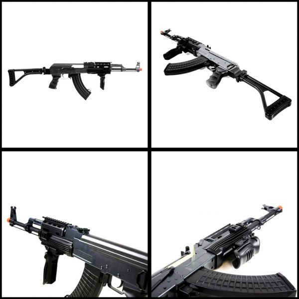 See Airsoft Rifle 2 Refurbished Double Eagle Electric Tactical AK-74 Rifle FPS-400 Airsoft Gun