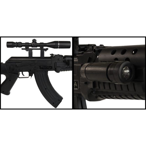 See Airsoft Rifle 2 Spring JP 905A Sniper Rifle FPS-220 Airsoft Gun Package Deal (Mask and BBs)