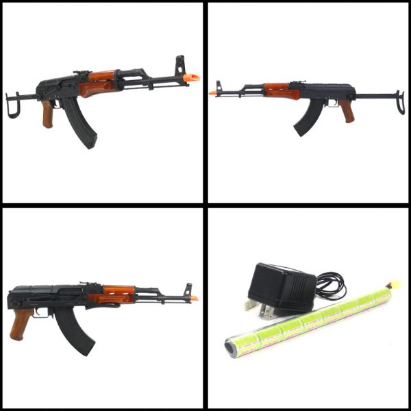 See Airsoft Rifle 2 Refurbished Electric D-Boy RK-10WS AK-47 FPS-450 Airsoft Gun