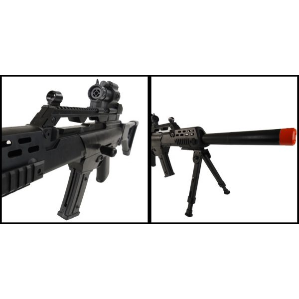 See Airsoft Rifle 2 Spring JP 957B Sniper Rifle FPS-220 Airsoft Gun Package Deal (Mask and BBs)